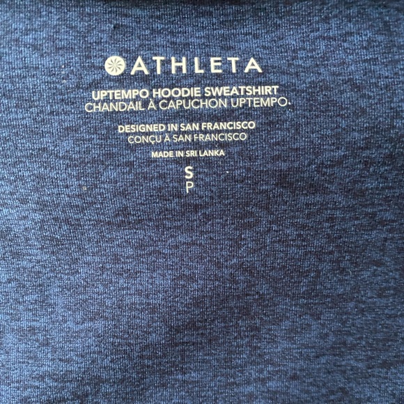 NWT Athleta Uptempo Hoodie Sweatshirt Size S - Picture 2 of 10